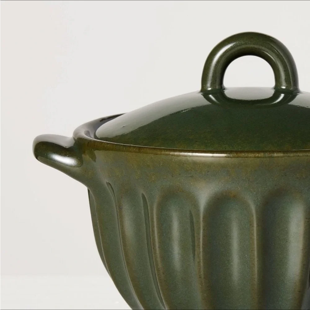 Fluted Stoneware Ramekins with Lids (Set of 3) - Hearth & Hand™ with Magnolia